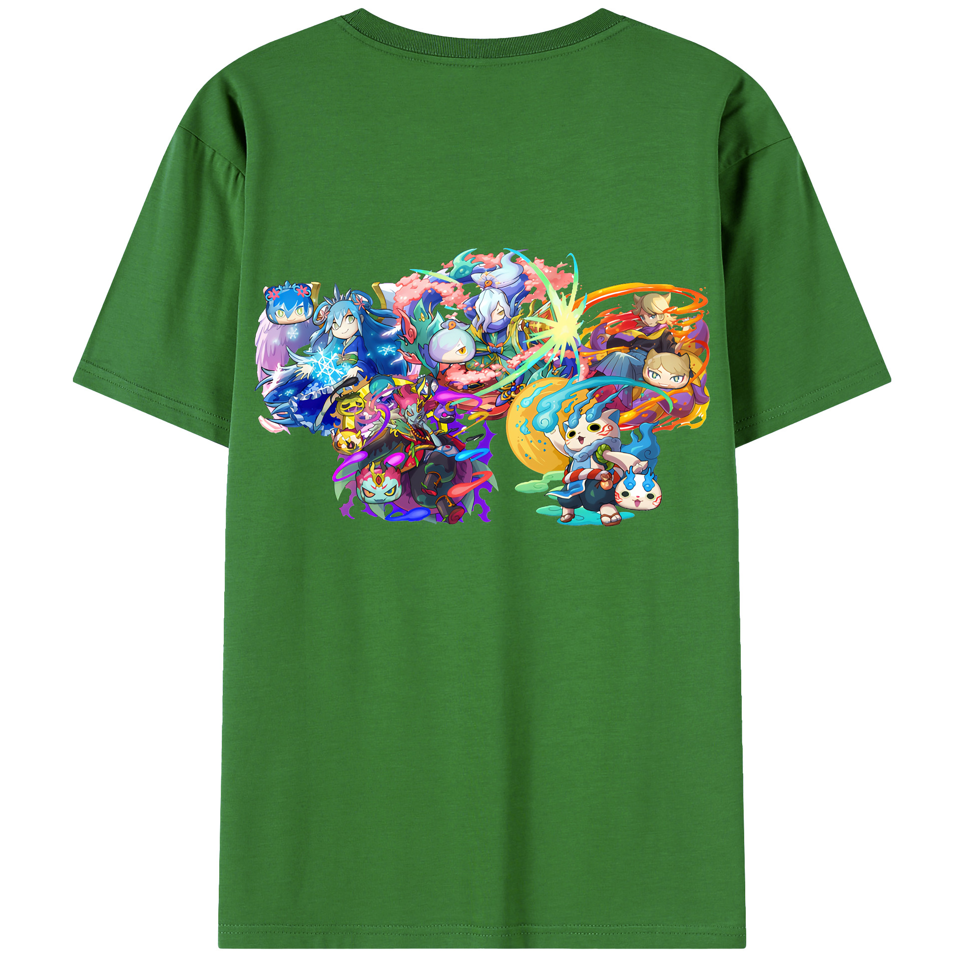 （画像用） 妖怪ウォッチ Yo-kai Watch レディース半袖Tシャツ(バックプリント)